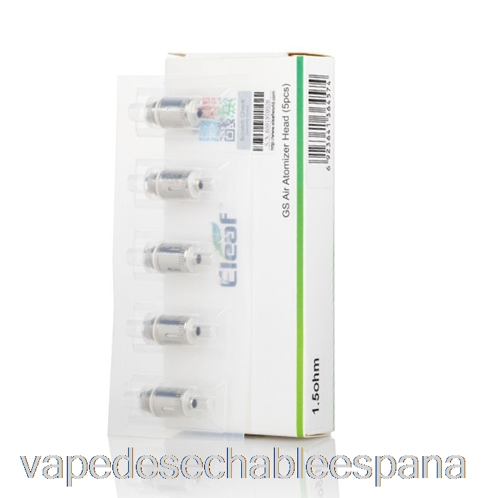 Bobinas De Repuesto De Aire Vape Desechable España Eleaf Gs Bobinas De 1.5ohm